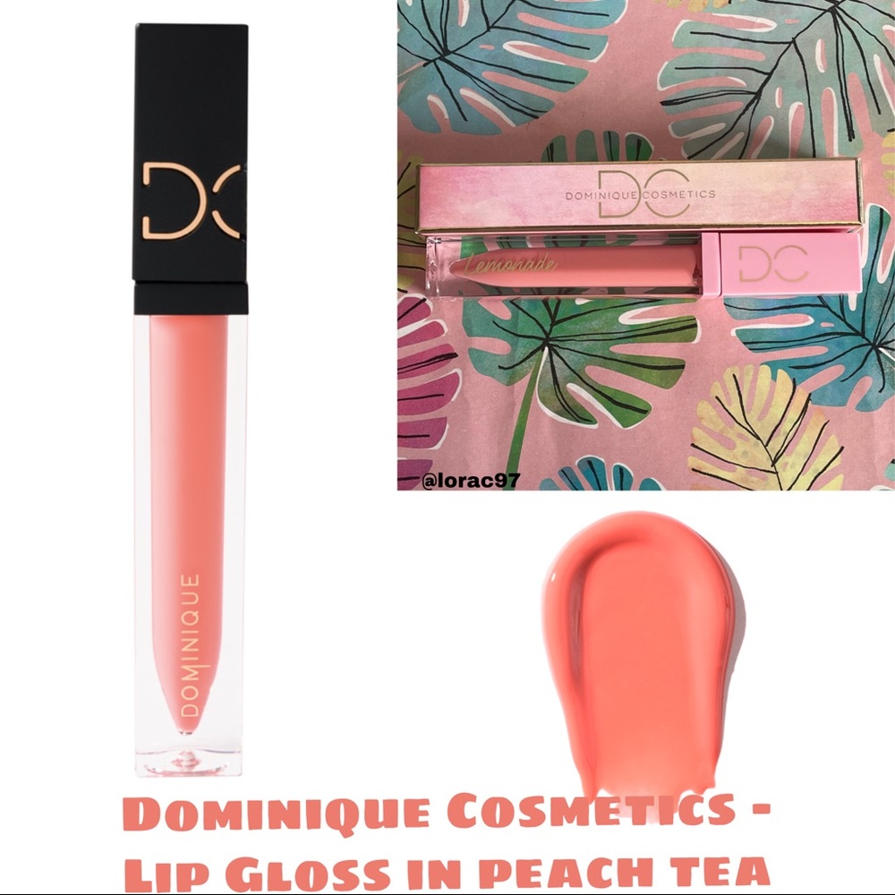 💥 NWB | Dominique Cosmetics Lip Gloss - Peach Tea